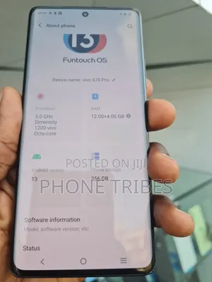 Vivo X70 Pro 256 GB Black