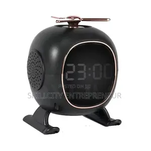 Alarm Clock Radio With Bluetooth Speaker, Digital Clock