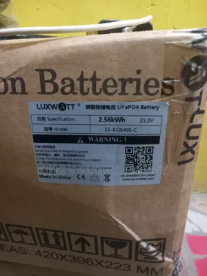 Luxwatt 2.56kwh/24v Lithium Lifepo4 Batteries