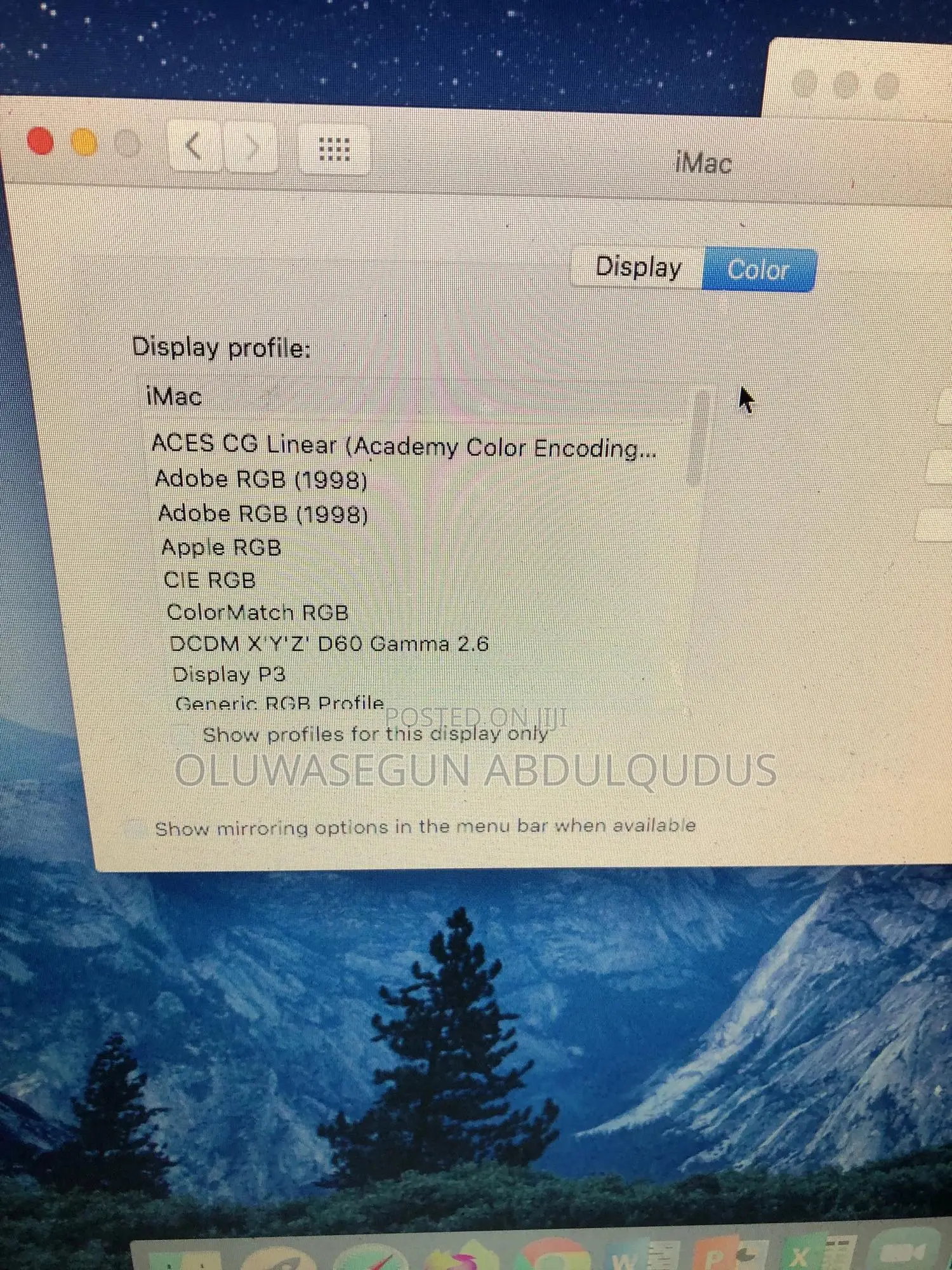 Desktop Computer Apple iMac 8GB Intel Core 2 Duo HDD 160GB