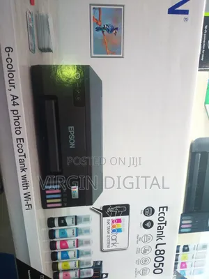 Epson Printer Ecotank L8050 It Can Print on I.D Card