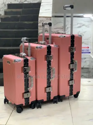 Luxury Travel Luggage Box 3in1 Set Bag – Spacious, Strong Durable