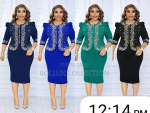 This Is an *Elegant 2-Piece Style Midi Gown*