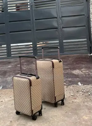 Gucci/Lv Travel Luggage Box 2in1 Set Bag – Spacious, Strong Durable