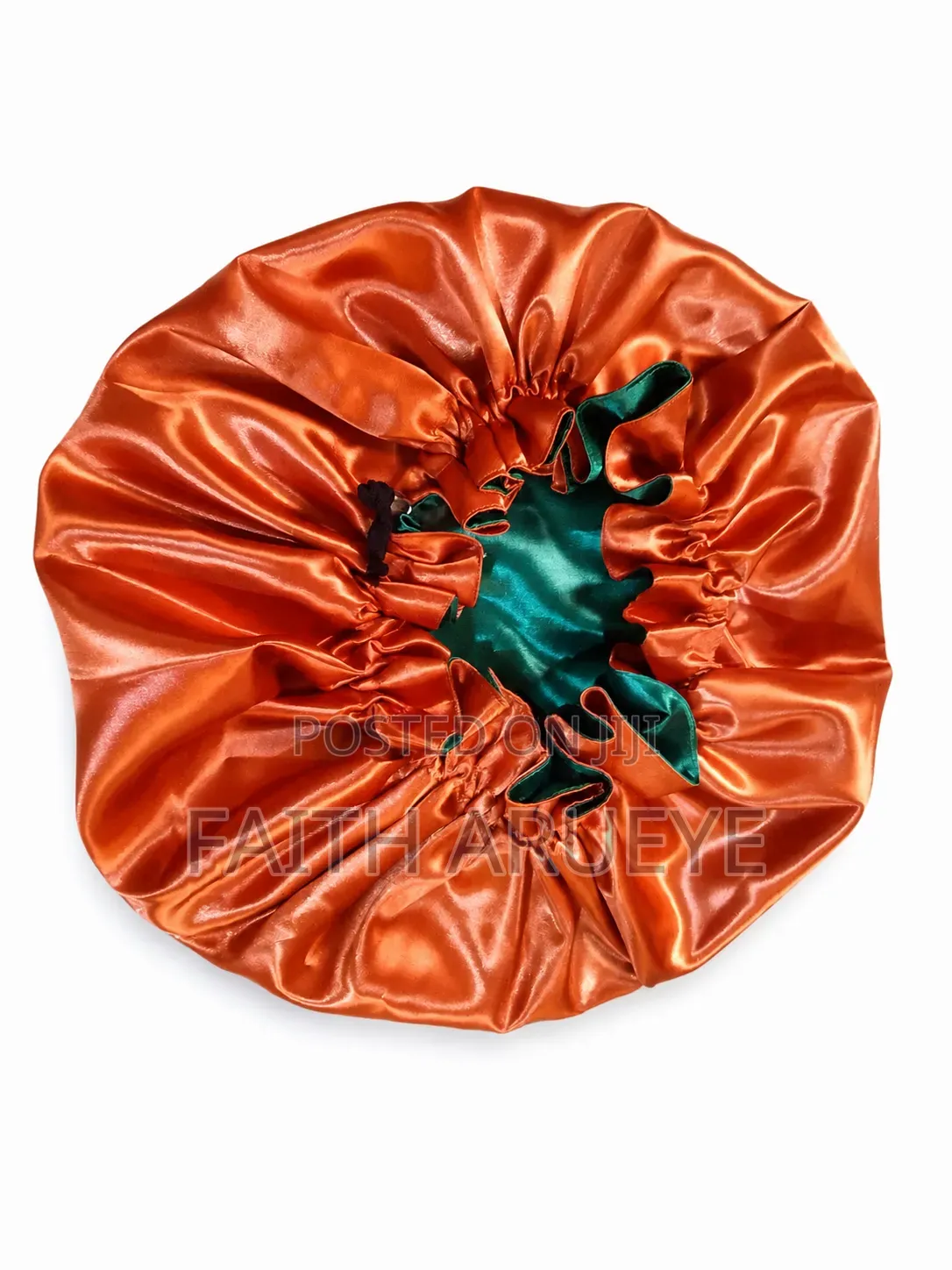 Satin Hair Bonnet.