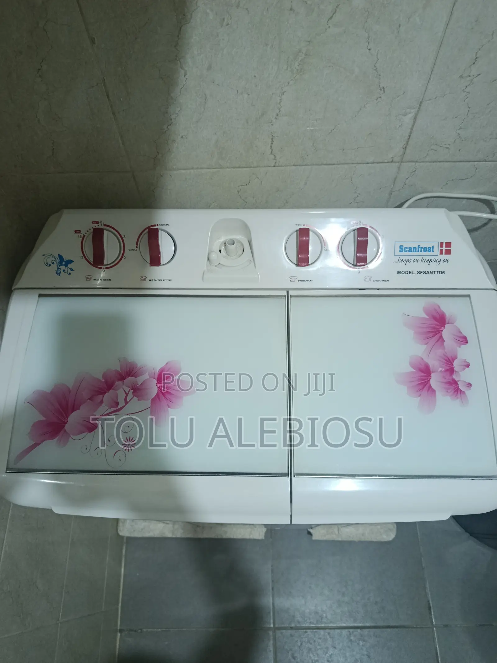 8 Kg Scanfrost Washing Machine
