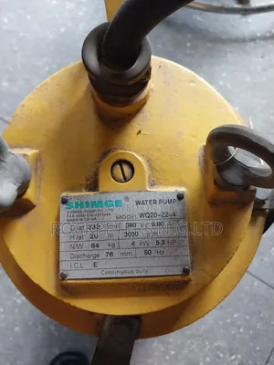 4kw, 3" SHIMGE WQ20-22-4 Submersible Pump