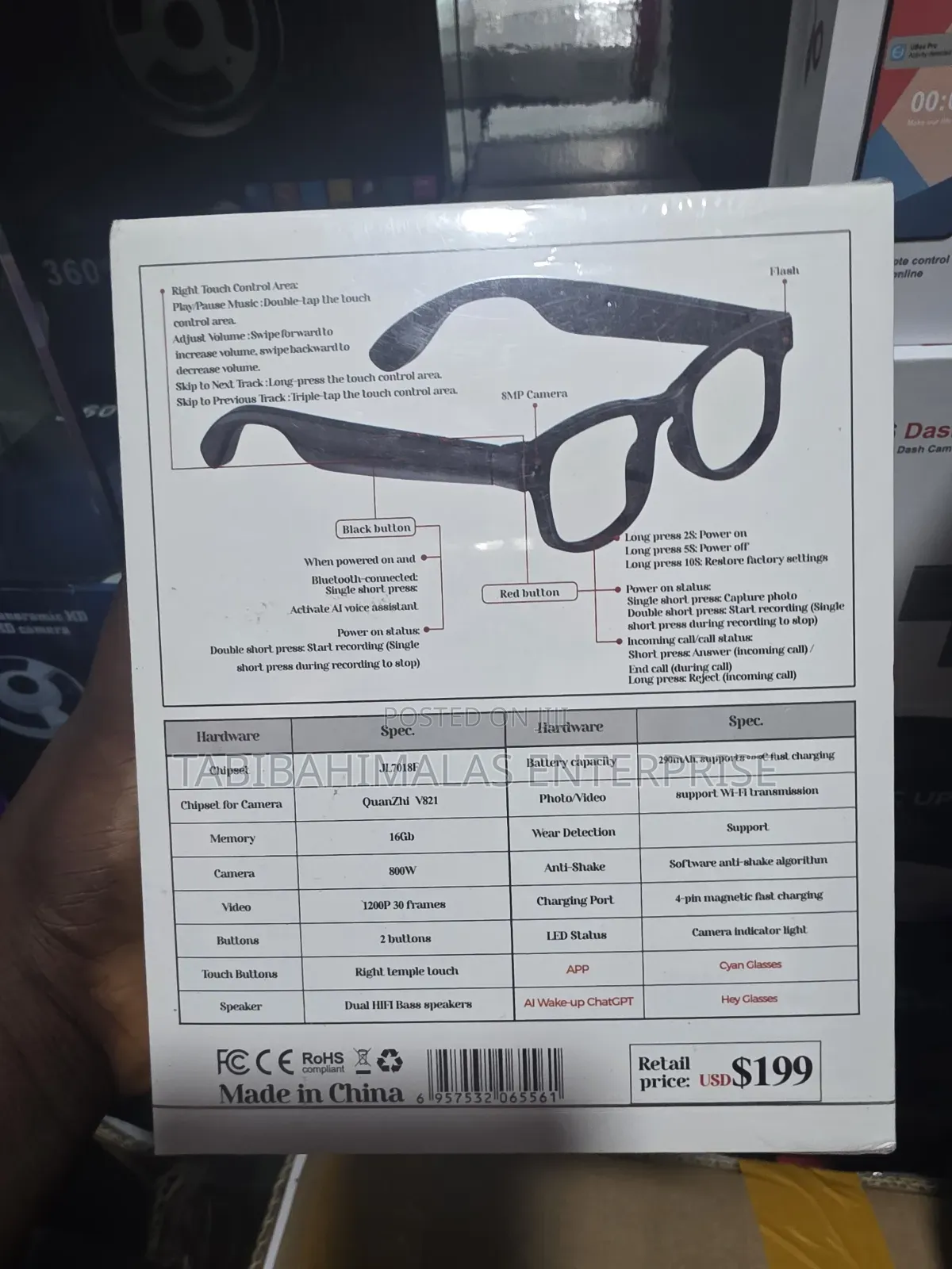 Aimb-G1 Ai Smart Glasses