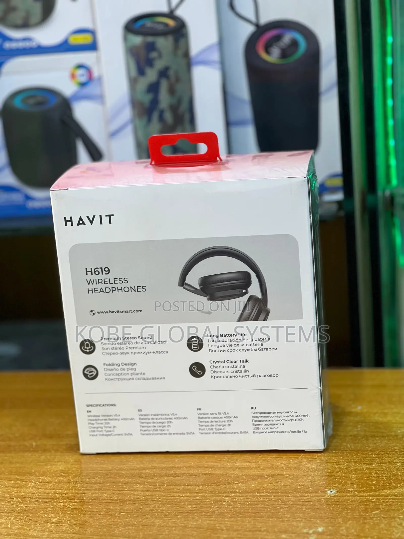 Havit H619bt Enc Wireless Over-Ear Bluetooth Headphones