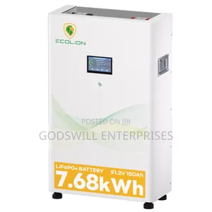 This Is Eco Lion 7.6 Kw Lithium Battery 48 Volts 150ah