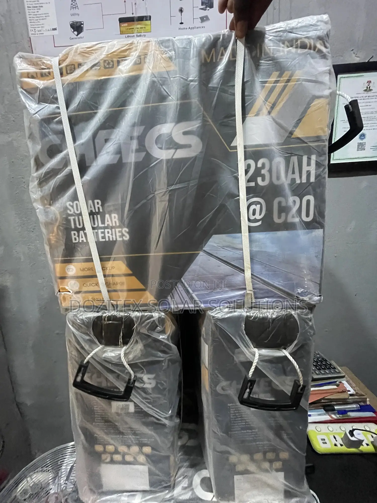 Cheecs Tall Tubular Battery