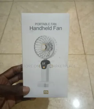 Portable Rechargeable Handheld Mini Fan With Phone Stand