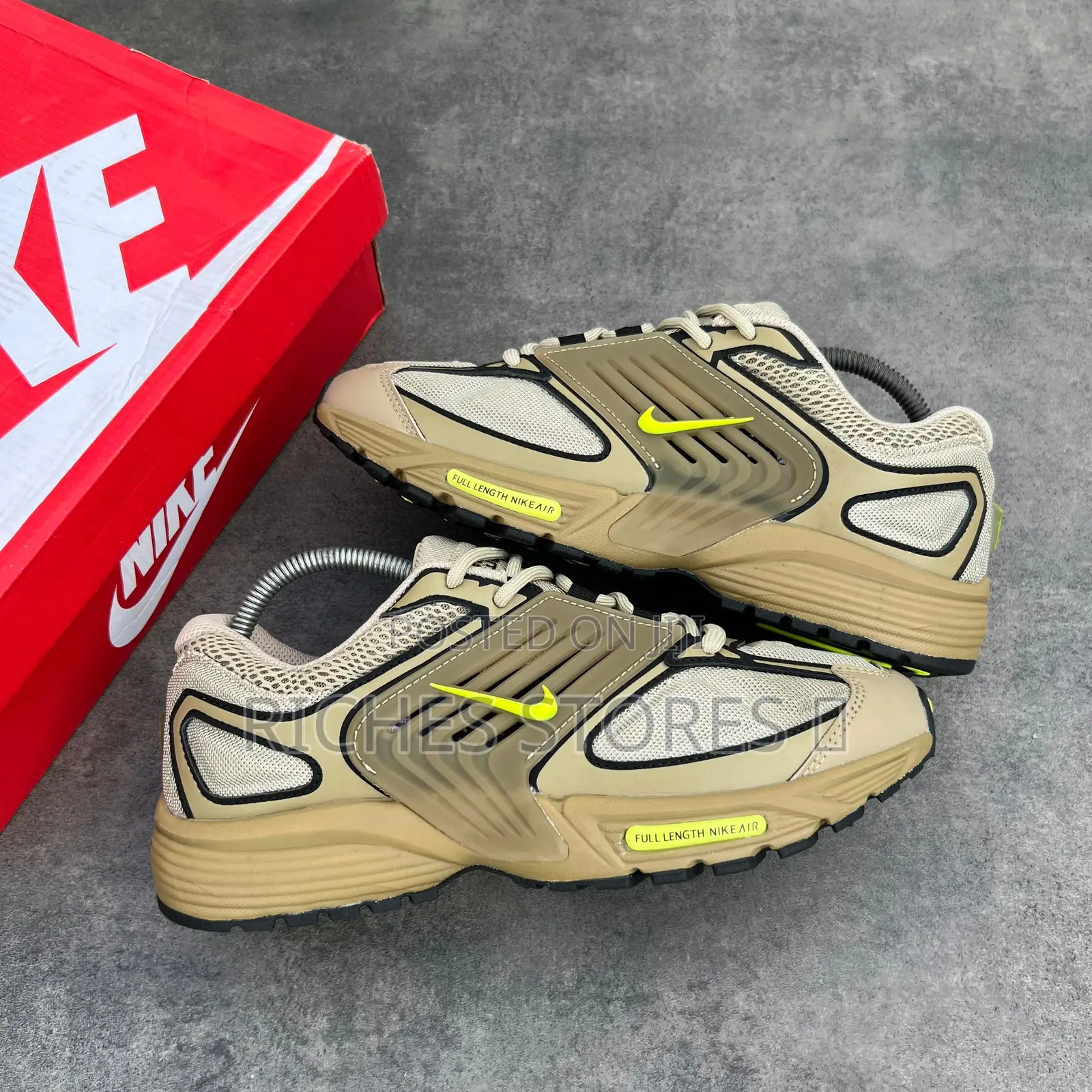 Nike Air Pegasus Wave Triple Black Khaki