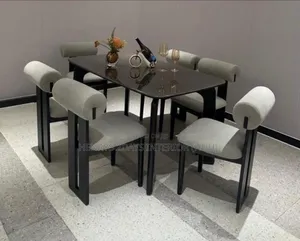 Dining Table White Marble Top