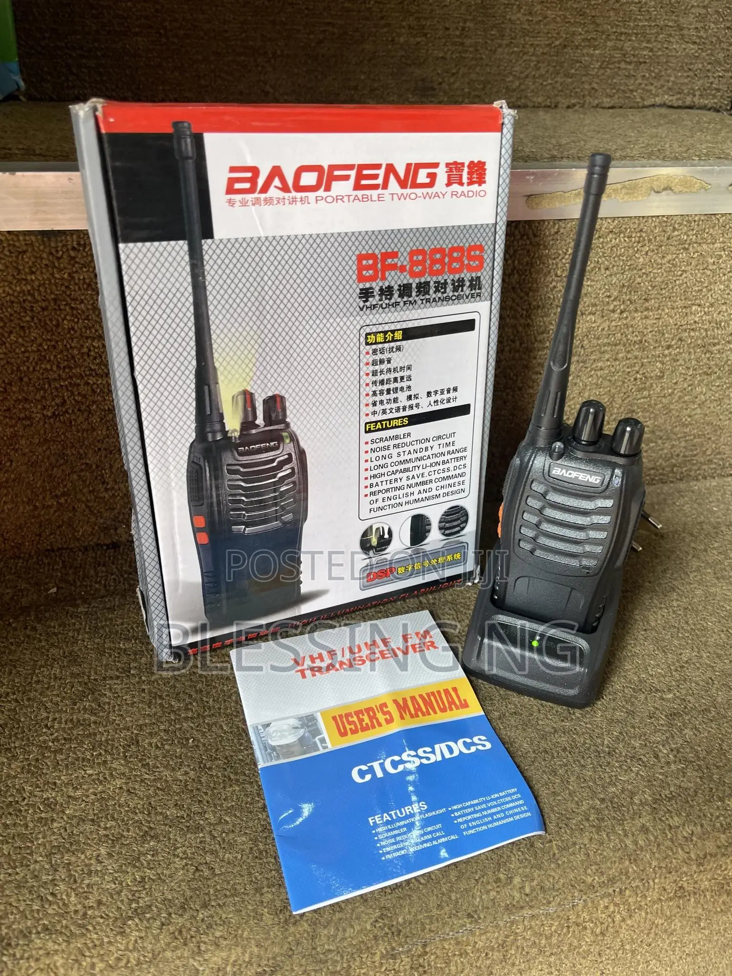 Walkie Talkie Baofeng 2 Way Radio