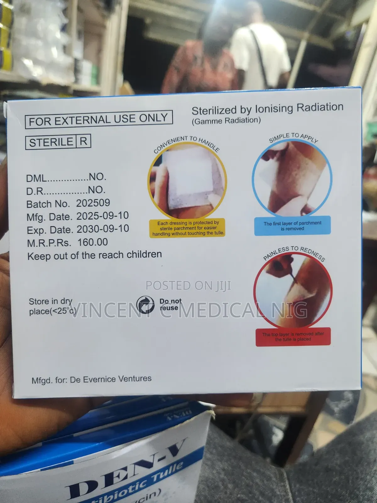 Sofra Tulle Antibiotic Gauze Dressing