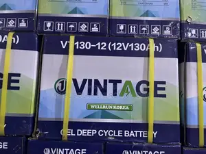 Vintage 130ah 12v Deep Cycle Gel Battery