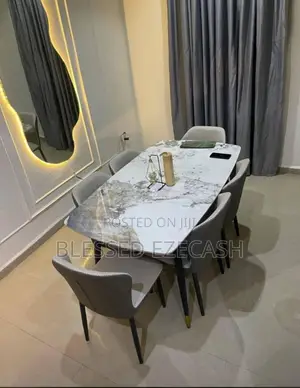 Very Standard Quality Marble Dining Table by 6chair