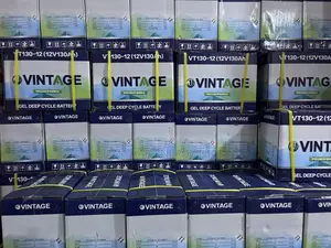 Vintage 130ah 12v Deep Cycle Gel Battery