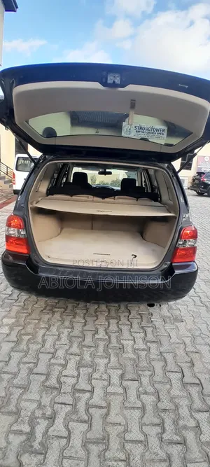 Toyota Highlander Base FWD 2004 Black