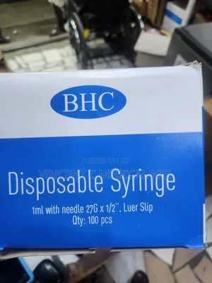 1ml Syringe 27g Needle Disposable