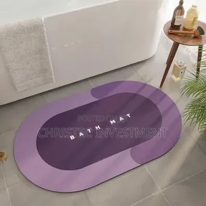 Bathroom Toilet Absorbent Non Slip Bathroom Foot Mat