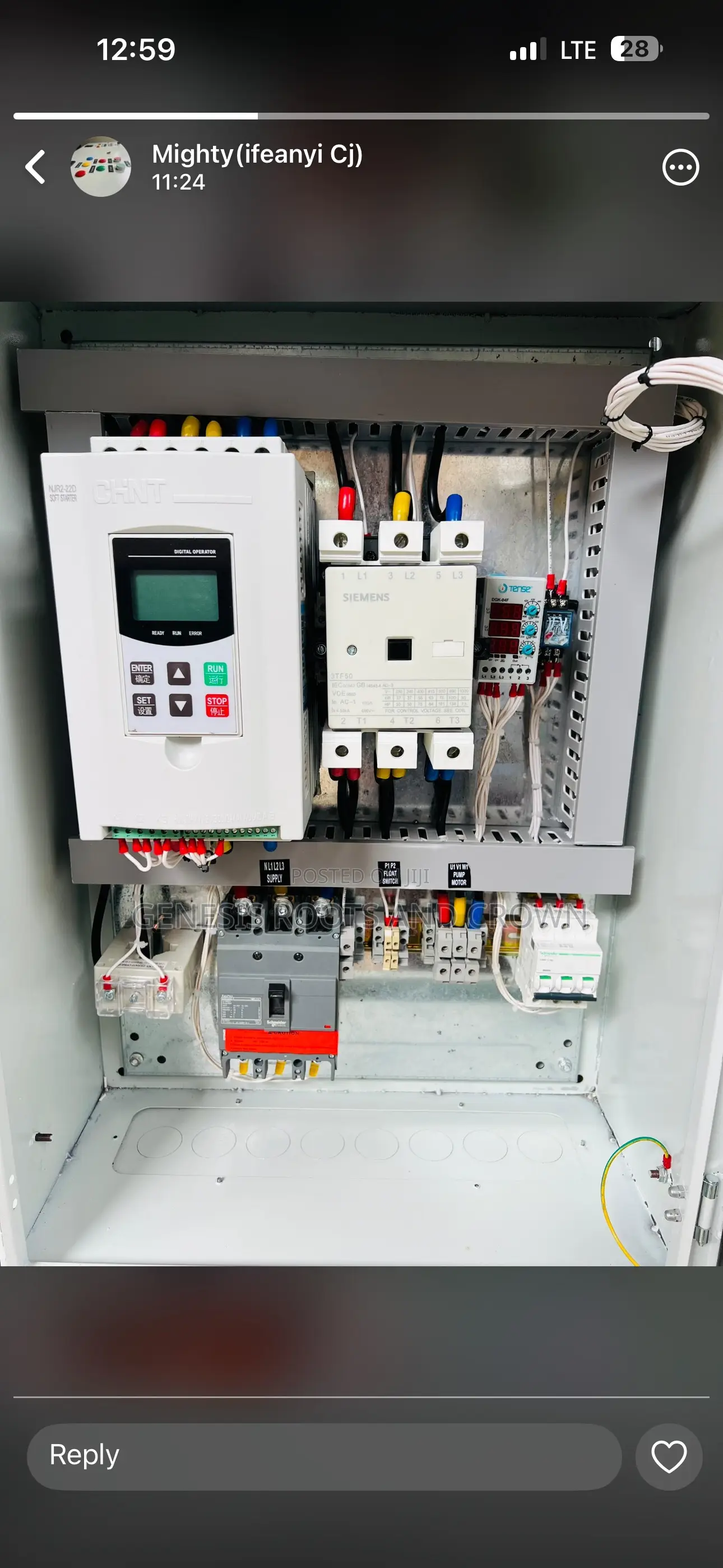 Soft Starter Panel