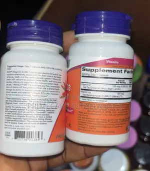 Now Mega D3 Mk-7 5000iu/180mcg 60caps
