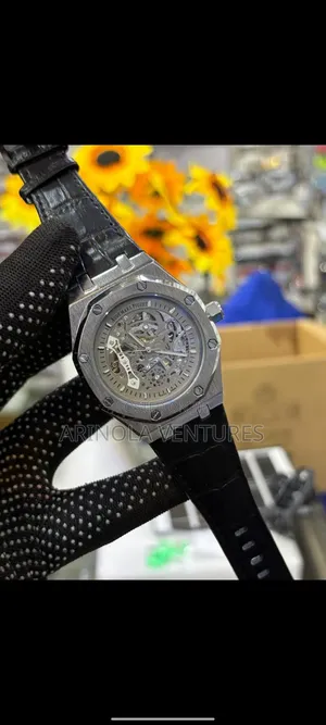 - Audemars Piguet Leather Watch - Automatic *