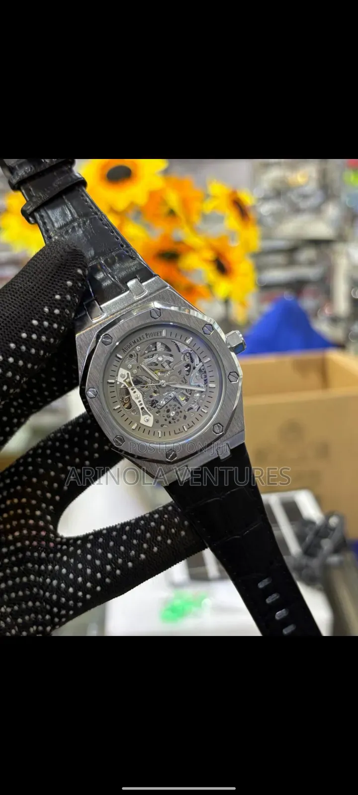 - Audemars Piguet Leather Watch - Automatic *