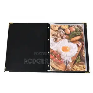 Leather Menu Cover Folders