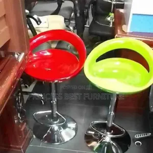 Red and Lemon Bar Stool