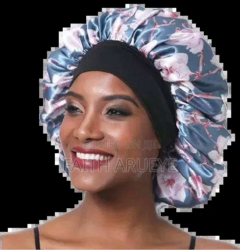 Satin Hair Bonnet.