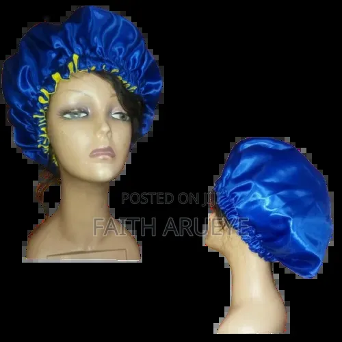 Satin Hair Bonnet.