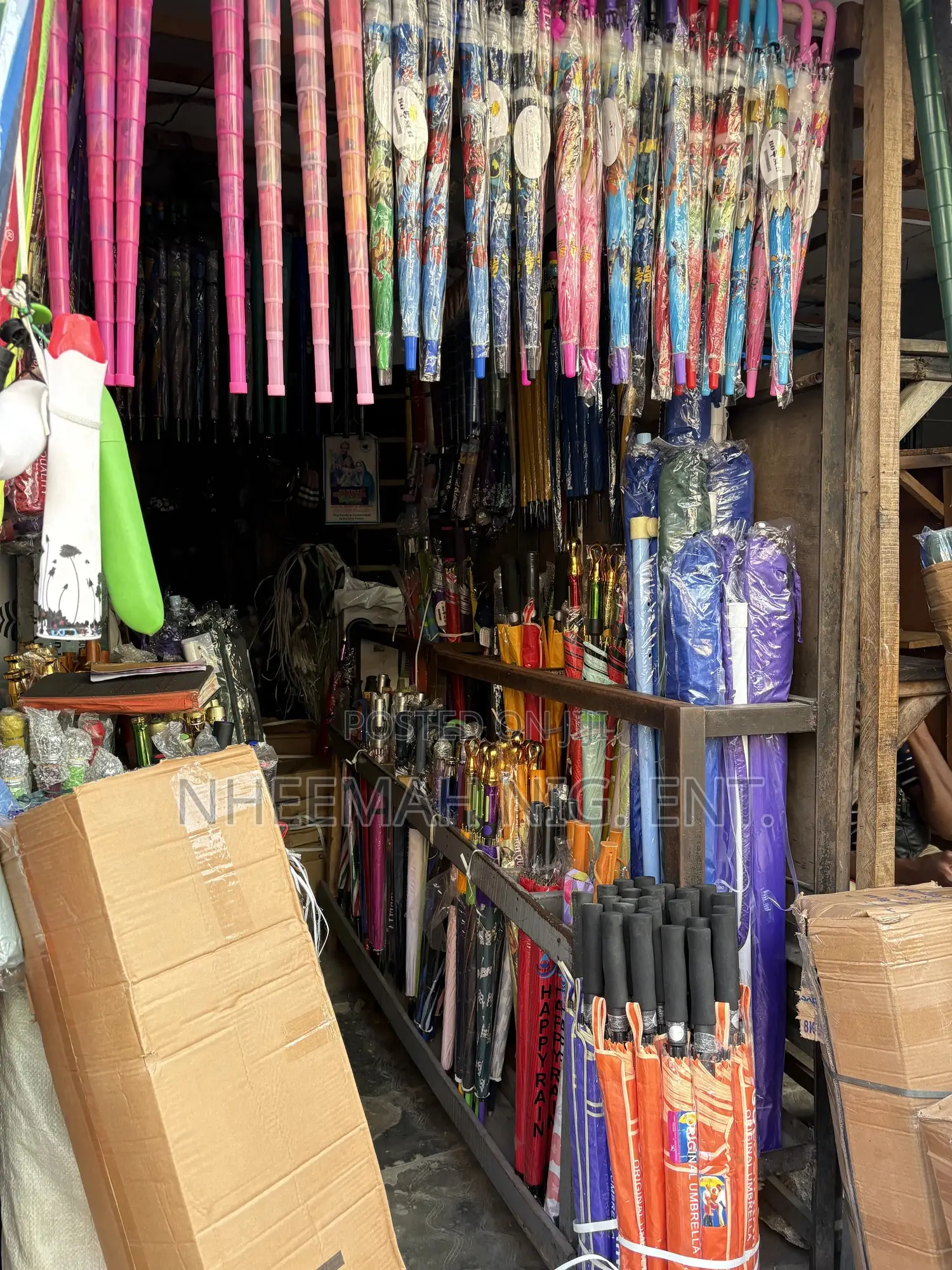Umbrellas. (Big, Medium and Small Sizes)