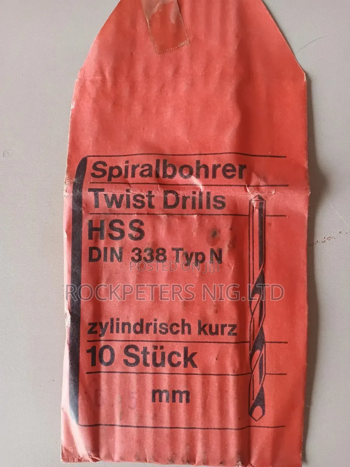6.5mm HSS Twist Drill Bits Set(10pc)
