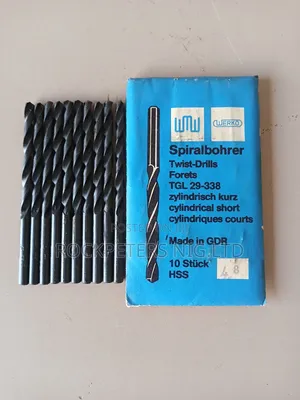 4.8mm HSS Twist Drill Bit Set(10pc)