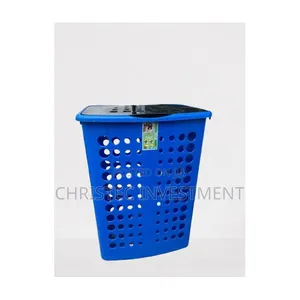 Plastic Laundry Basket With Lid