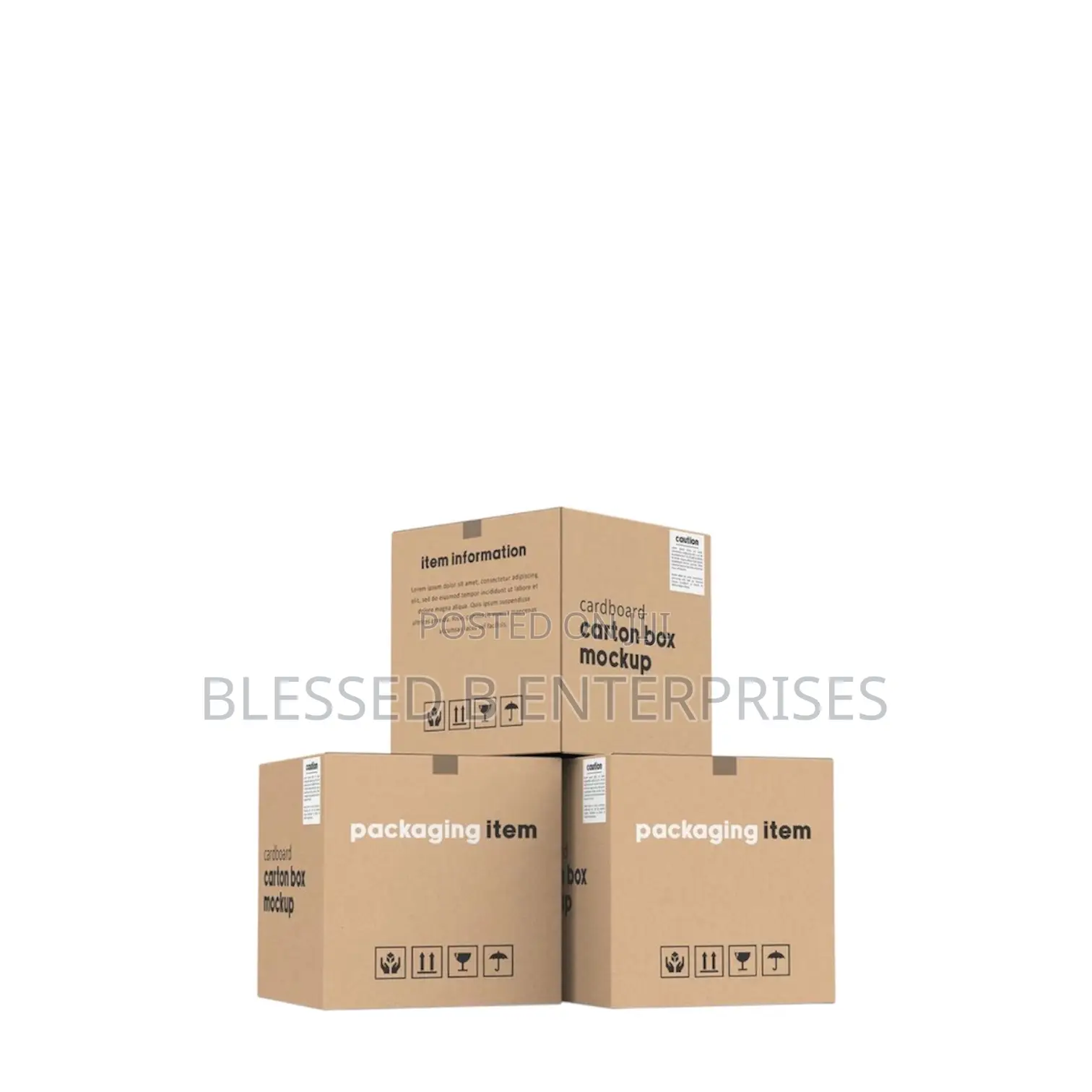 Standard Pharmacy Dispensing Box – Secure Easy-Fold
