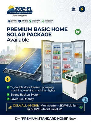 Cola 1kva All-in-One Jinko Bifacial 600w - 670w ×2