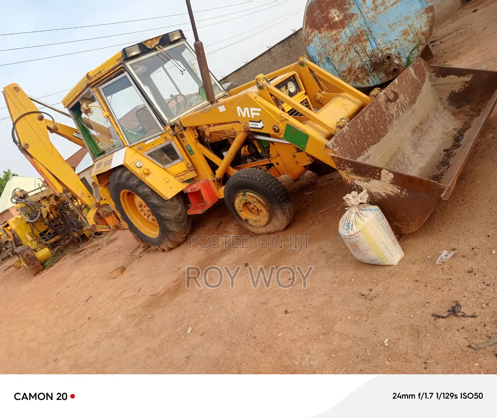 Backhoe Loader Mf 50b