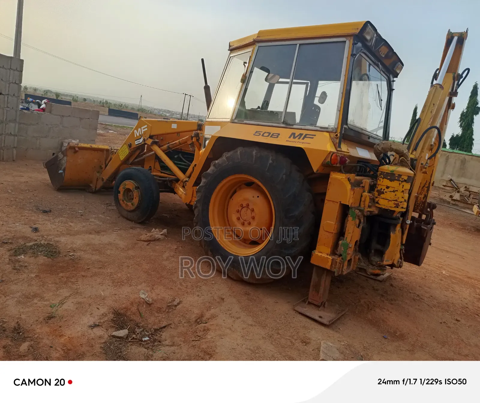 Backhoe Loader Mf 50b