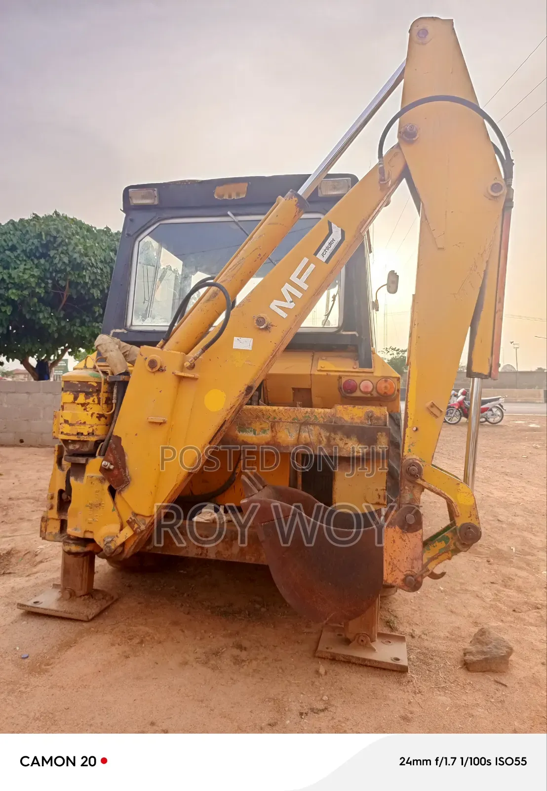 Backhoe Loader Mf 50b