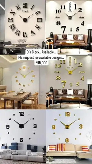 Diy Clock Big Size