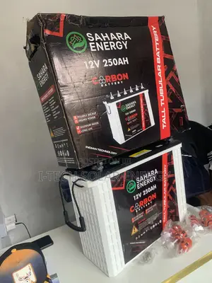 250ams Sahara Tall Tubular Solar Battery