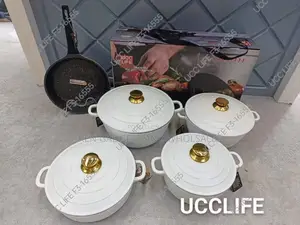 11 PCS Granite Pot
