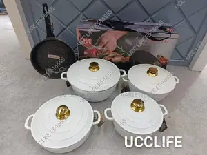 11 PCS Granite Pot