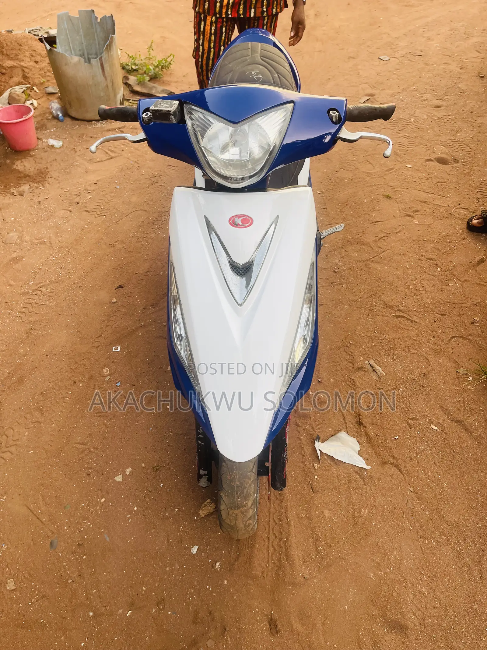 New Kymco Xciting 2024 Blue