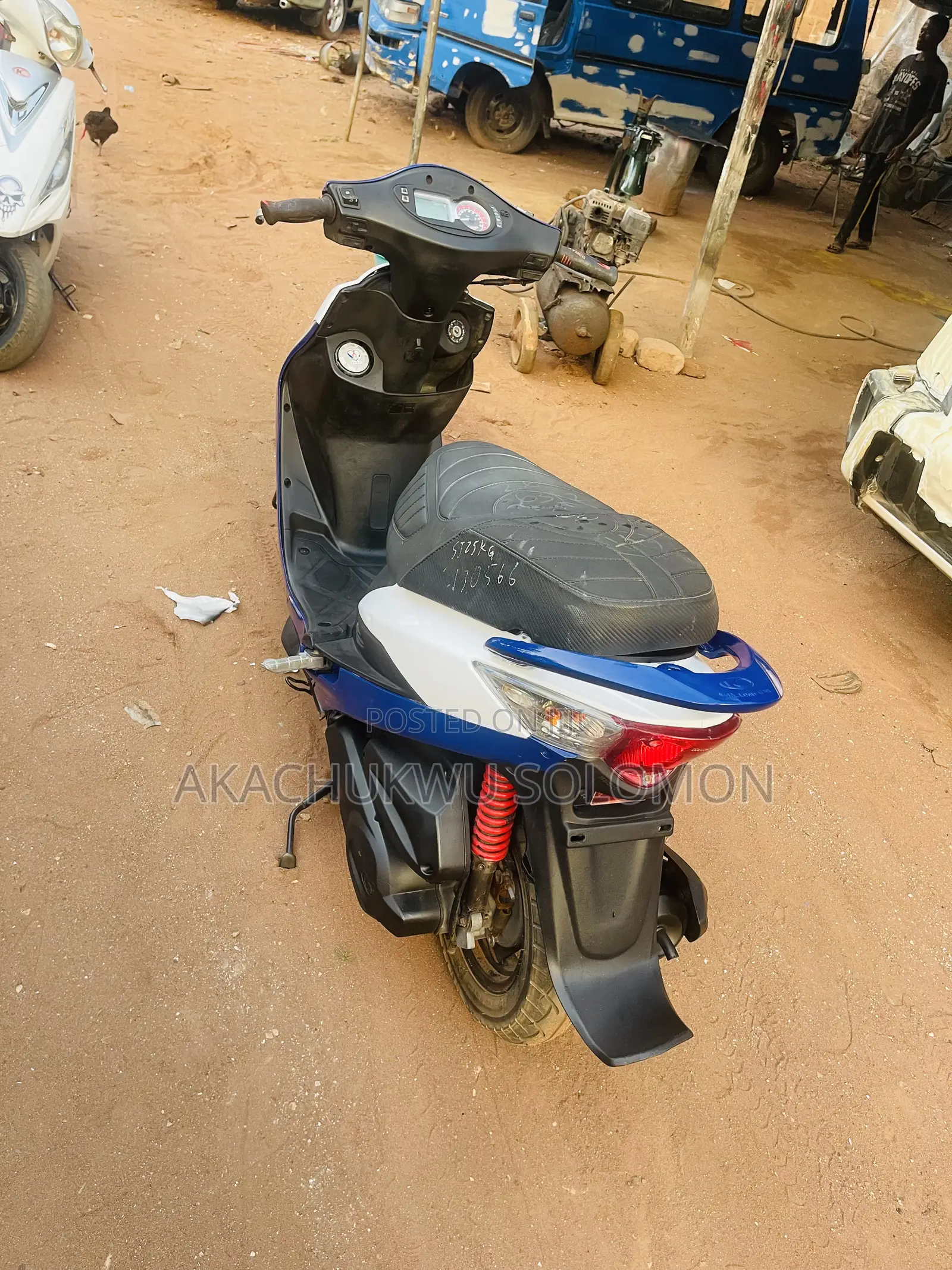 New Kymco Xciting 2024 Blue