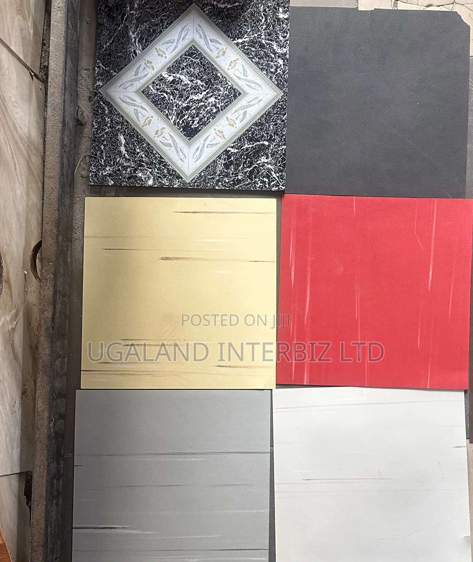 Rubber PVC Tiles (Easy Installation)